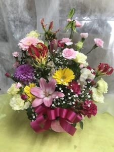 誕生日御祝のお花「保母生花店」（岐阜県瑞浪市の花屋）のギャラリー写真